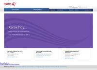 Sitio web de Xerox De Colombia