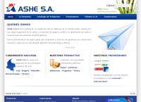 Sitio web de Ashe & Cía. S.a.