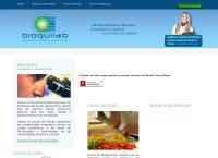 Sitio web de Bioquilab Ltda