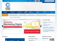 Sitio web de Camara de Comercio de Cali