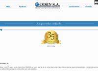 Sitio web de DISIN S.A.