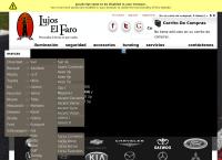 Sitio web de Lujos El Faro