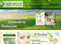 Sitio web de Naturcol Ltda.