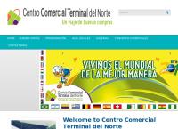 Sitio web de Centro Comercial Terminal Del Norte