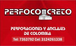 Perforaciones Concreto Bogota