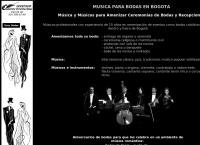 Sitio web de Musica Bodas y Eventos Bogota