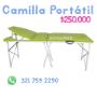 camilla portatil