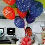 Subido por visitante en 5/10/2017 - bouquet de globos con helio - domicilios