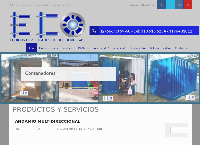 Sitio web de Eco Equipos Certificados de Occidente