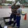 TENDIDO DE CABLE EN INTERIOR EDIFICIO