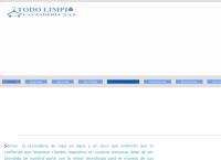 Sitio web de TODO LIMPIO LAVANDERIA SAS
