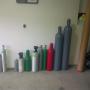 Cilindros para diferentes tipos gases industriales