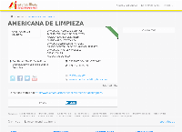 Sitio web de Americana de Limpieza