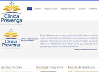 Sitio web de Quiropractico, Clínica Prevenga