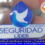 gafetes troquelados
