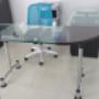 Escritorio en vidrio