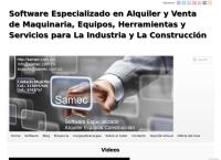 Sitio web de Samec Software - Software Alquiler y Venta de equipos