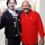 Con Osacar D´Leon