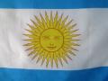 Bandera de Argentina ( tamaño 90x150cms) Material Polyester