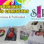 CAMISETAS SUBLIMACION