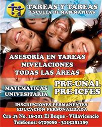 Tareas y tareas Escuela de matematicas