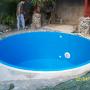 PISCINA CIRCULAR EN FIBRA DE VIDRIO