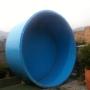 PISCINA CIRCULAR EN FIBRA DE VIDRIO