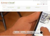 Sitio web de Kinnor Visual