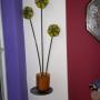 flores en hierro