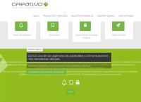 Sitio web de Creativo Z Publicidad & Estrategias