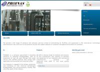 Sitio web de Proinas SAS
