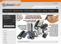 Sitio web de Distrivoip