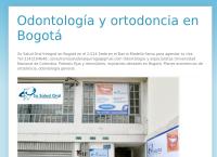 Sitio web de Clinica Odontologica en Bogota Su Salud Oral Integral