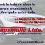Mantenimiento Direcciones Hidraulicas Transmatic Ltda