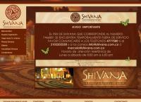 Sitio web de Shivana SPA