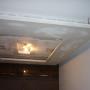 Descolgado con figura en drywall