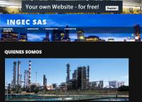 Sitio web de INGEC SAS