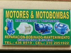 Motores y motobombas m.a