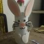 conejo en botella plastica
