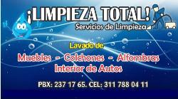 Expertos en limpieza total