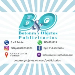 Botones y Objetos Publicitarios