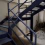 Escalera metálica