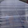 Marquesina con reja de seguridad. Teja policarbonato superplast