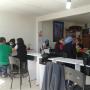 Grupo de estudiantes y profesores