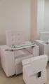 spa de uñas, mesa de manicure