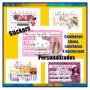 Adhesivos escolares personalizados