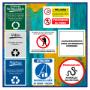 Avisos en poliestileno