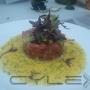 Subido por visitante en 16/02/2016 - Tartare de atun de aleta amarilla, citricos y brotes organicos