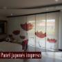 Panel japones impreso