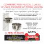 comedero para huacal metalico para ajustar en reja para perros y gatos 280 grs.